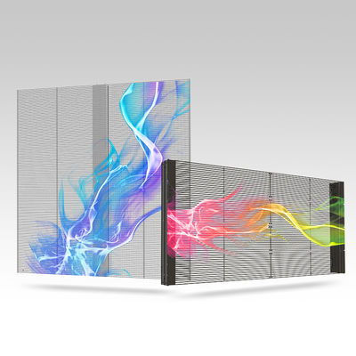 داخلي 1000 * 1000 PH3-7 شاشة عرض LED شفافة سبيكة الألومنيوم عالية السطوع