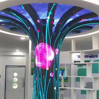 حلول وحدات LED الناعمة من سلسلة SR-M مع ألوان غنية، وضوح عالية وانحناء 140 درجة