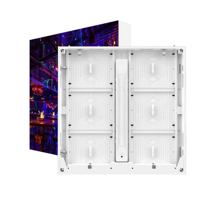 خزانة الألومنيوم شاشة عرض LED خارجية 480mm*320mm شاشة ثلاثية الأبعاد عالية الوضوح خالية من النظارات