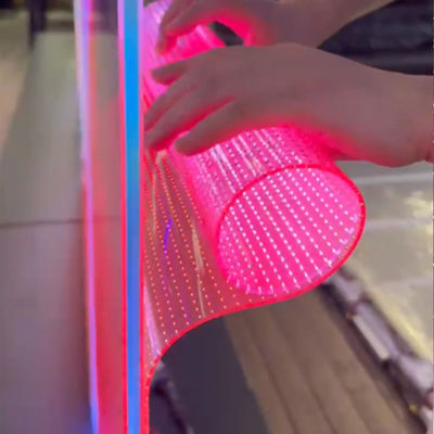 شاشة الفيلم الكريستالي عالية الوضوح LED ، شاشات LED هولوغرافية تجارية