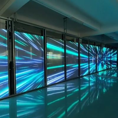 شاشة شاشة LED صافية الكريستال مع معدل تحديث 1920/3840 هرتز و 100000 ساعة من العمر