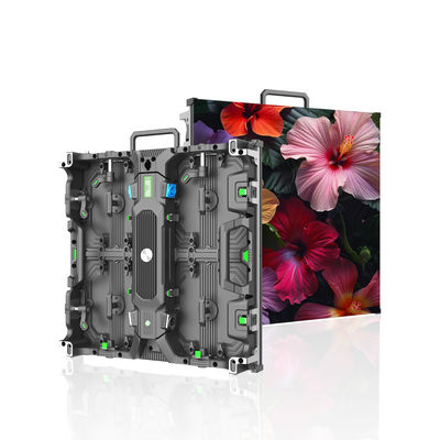 RH-A 4.81 حائط فيديو داخلي الصب الميت الألومنيوم 500 * 1000mm استئجار عرض LED