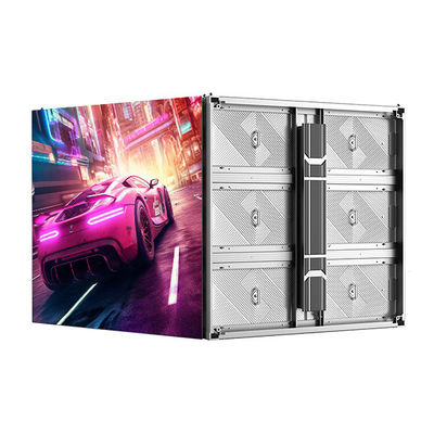 شاشة عرض LED خارجية عالية الوضوح خالية من النظارات خزانة الألومنيوم 480mm * 320mm