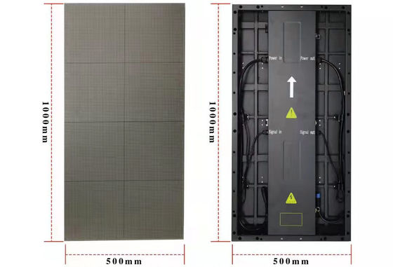 الإعلانات أرضية الرقص LED 2.9mm مساحة الكمية 500mm * 500mm