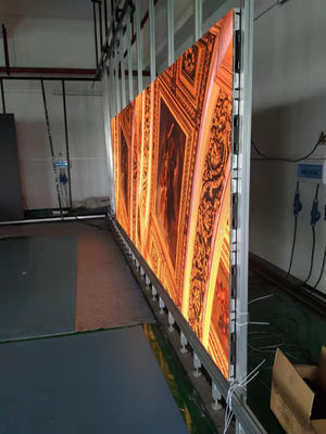 إعادة تأهيل عالية الشاشة LED ذات المسافة الصغيرة من البكسلات 1.2 ملم أصغر حائط LED