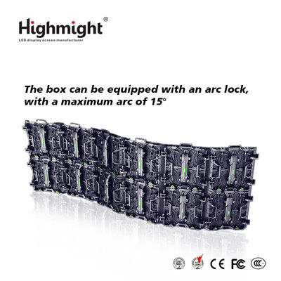 داخل RH-B PH3.91 Full Color Rental شاشة عرض LED شاشة فيديو جدار. يمكن ربطها بحرية