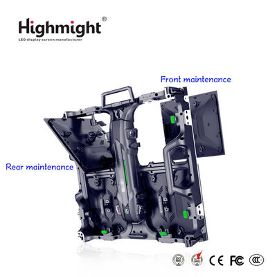 داخل RH-B PH3.91 Full Color Rental شاشة عرض LED شاشة فيديو جدار. يمكن ربطها بحرية