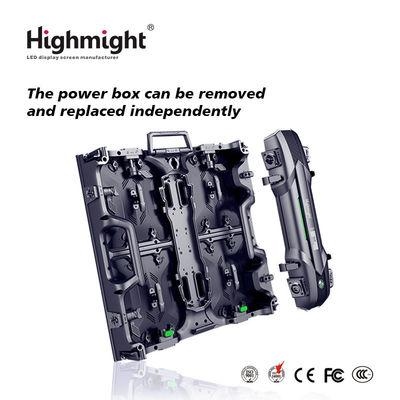 داخل RH-B PH3.91 Full Color Rental شاشة عرض LED شاشة فيديو جدار. يمكن ربطها بحرية