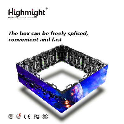 داخل RH-B PH3.91 Full Color Rental شاشة عرض LED شاشة فيديو جدار. يمكن ربطها بحرية