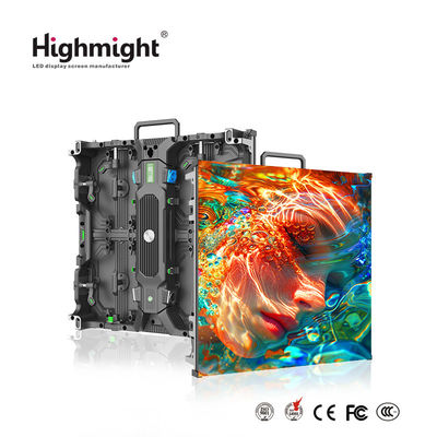 RH-A 3.9 شاشة عرض LED للخارج استئجار 500 * 500mm للإعلان