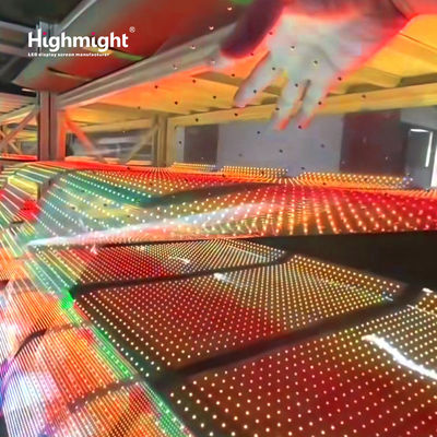 شاشة فيلم كريستالي LED شفافة للغاية تصميم رقيق للغاية شاشة شفافة بلا حدود