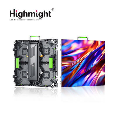 P3.91 شاشة LED للإيجار في الهواء الطلق IP65 مستوى حماية عال، واضح ومرئي