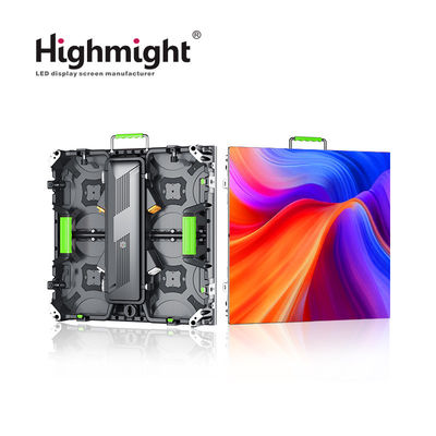 P3.91 شاشة LED للإيجار في الهواء الطلق IP65 مستوى حماية عال، واضح ومرئي