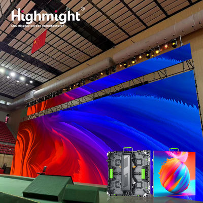 P3.91 شاشة LED للإيجار في الهواء الطلق IP65 مستوى حماية عال، واضح ومرئي