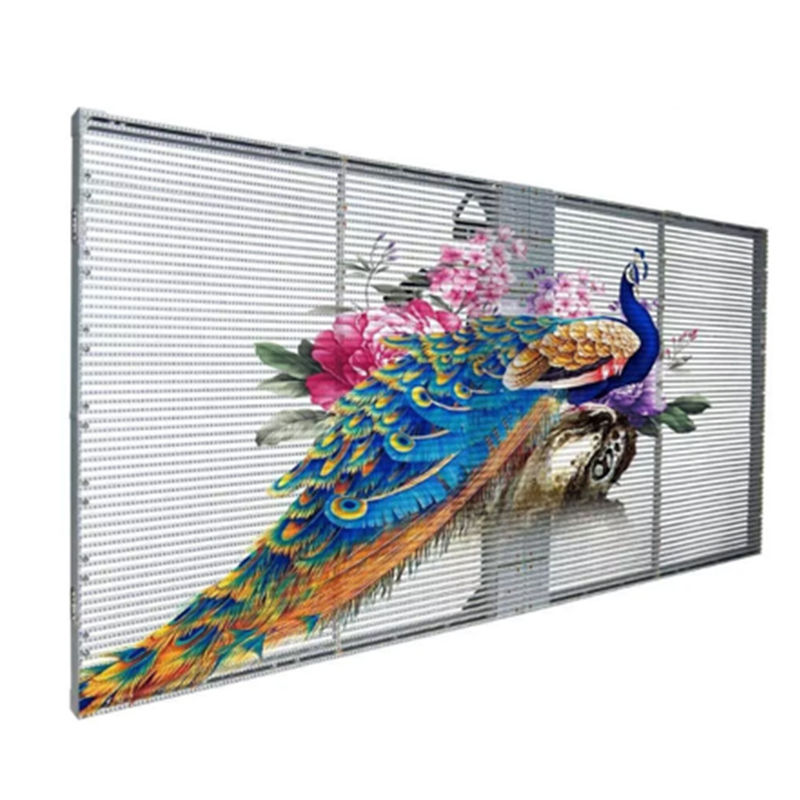 IP30 شاشة LED شفافة داخل المنزل 1000 * 1000 PH15-15 طرق التحكم المختلفة