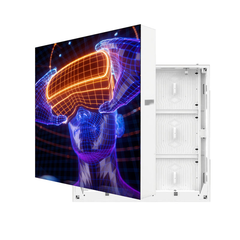 مصباح خارجي مخصص شاشة ثلاثية الأبعاد الألومنيوم 480mm*320mm عالية الوضوح بدون نظارات