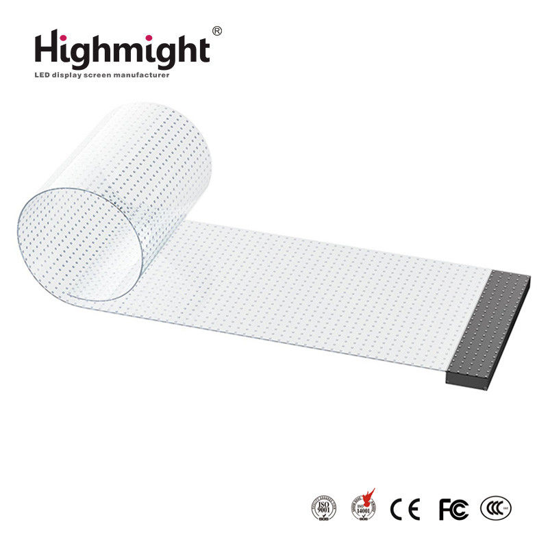 شاشة فيلم كريستال LED JL-8 كامل اللون سهلة التثبيت تصميم دائم